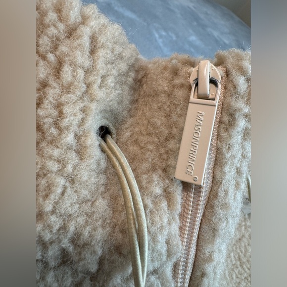 NWOT Masonprince Full Zip Teddy Coat Jacket Size M-XL - Picture 4 of 16